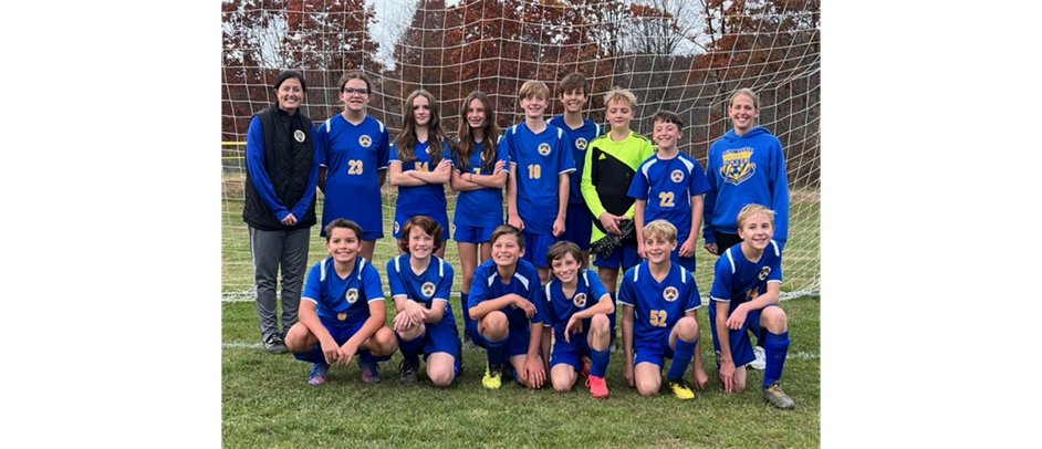 Fall 2022 U14 Soccer Team